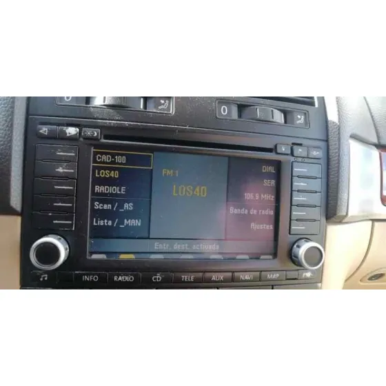 Sistema Navegacion Gps para Volkswagen Touareg (7La)