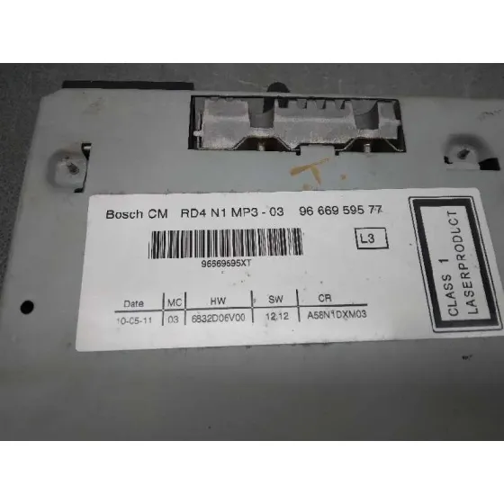 Sistema Audio / Radio Cd para Citroën C3 Picasso
