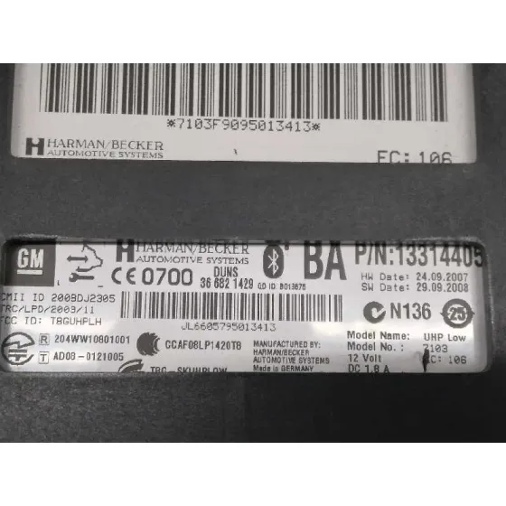 Modulo Electronico para Opel Insignia Berlina