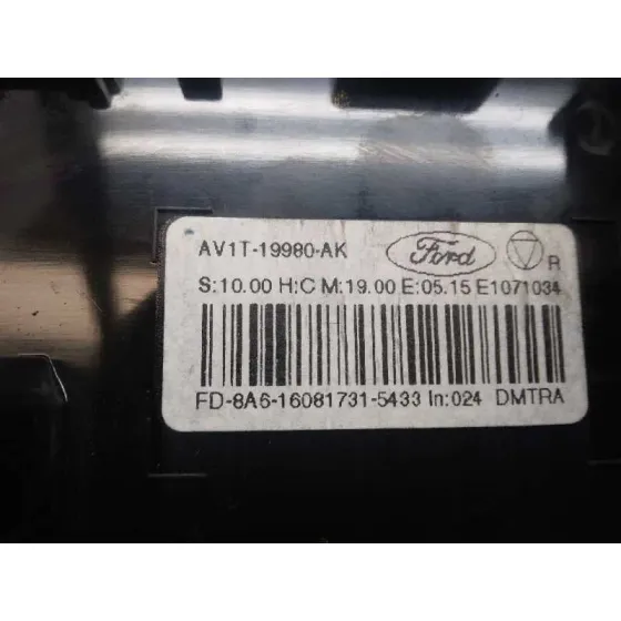 Mando Calefaccion / Aire Acondicionado para Ford Transit Courier