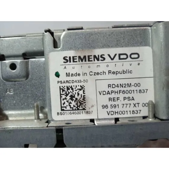 Sistema Audio / Radio Cd para Citroën C4 Grand Picasso
