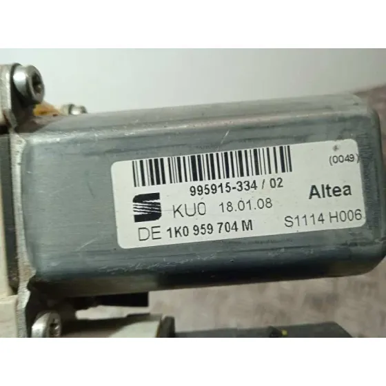 Motor Elevalunas Trasero Derecho para Seat Altea Xl (5P5)