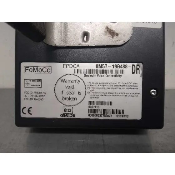 Modulo Electronico para Ford Transit Caja Cerrada '06