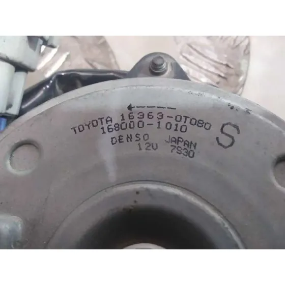 Electroventilador para Toyota Auris