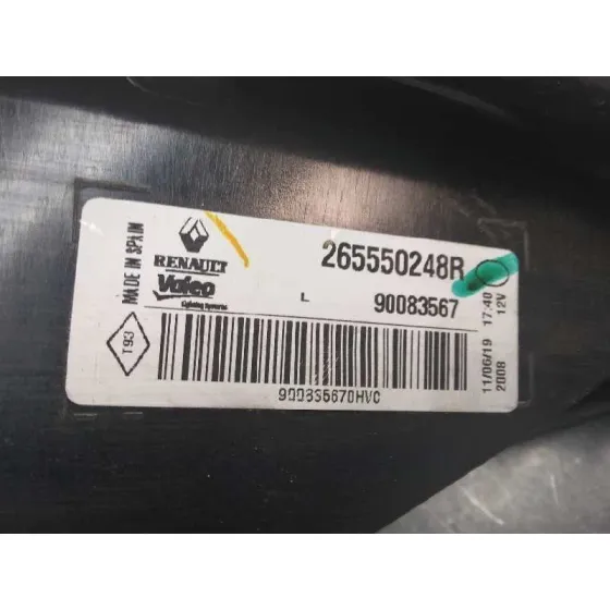 Piloto Trasero Izquierdo Interior para Renault Megane Iv Berlina 5P