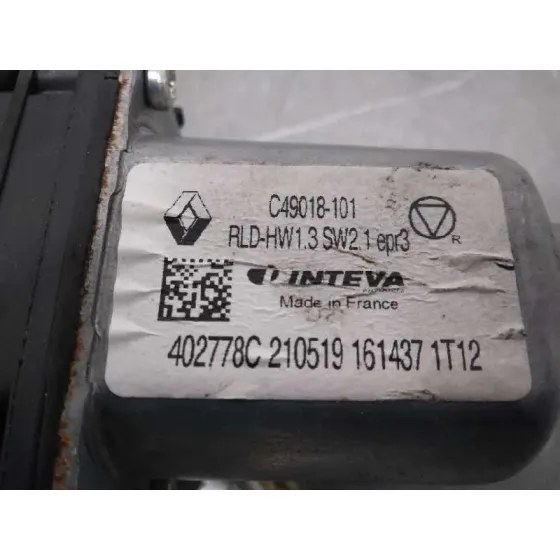 Elevalunas Trasero Izquierdo para Renault Megane Iv Berlina 5P