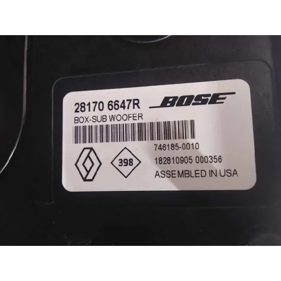 Altavoz para Renault Megane Iv Berlina 5P