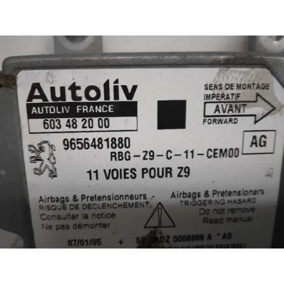 Centralita Airbag para Peugeot 607 (S2)