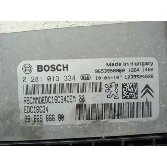 Centralita Motor Uce para Peugeot 3008