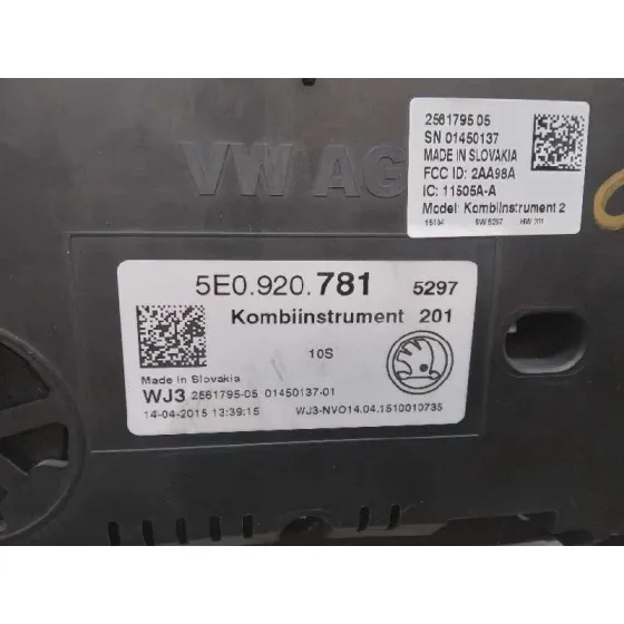 Cuadro Instrumentos para Skoda Octavia Combi (5E5)