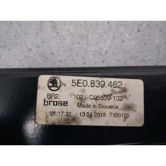 Elevalunas Trasero Derecho para Skoda Octavia Combi (5E5)