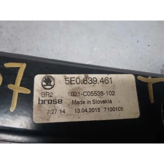 Elevalunas Trasero Izquierdo para Skoda Octavia Combi (5E5)