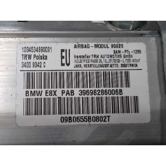 Kit Airbag para Bmw Serie 1 Berlina (E81/E87)