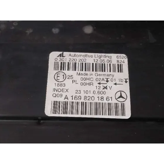 Faro Derecho para Mercedes-Benz Clase B (W245)