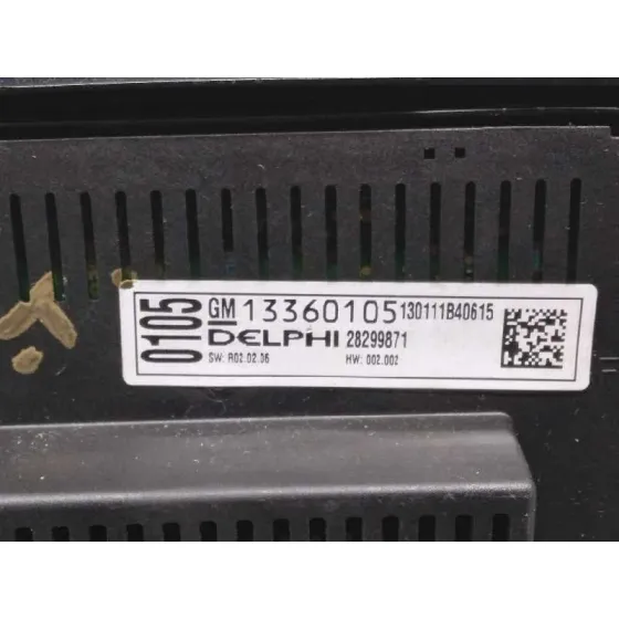 Sistema Audio / Radio Cd para Opel Astra J Lim.