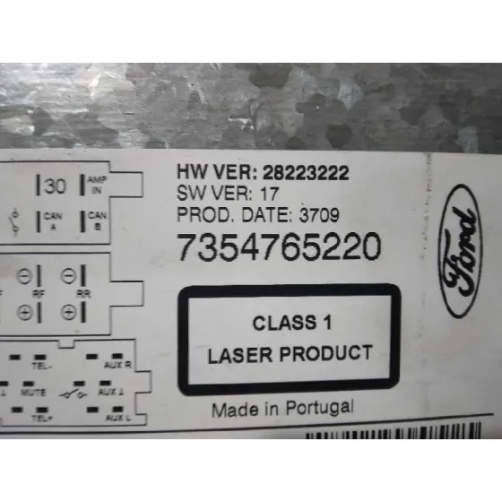 Sistema Audio / Radio Cd para Ford Ka (Ccu)