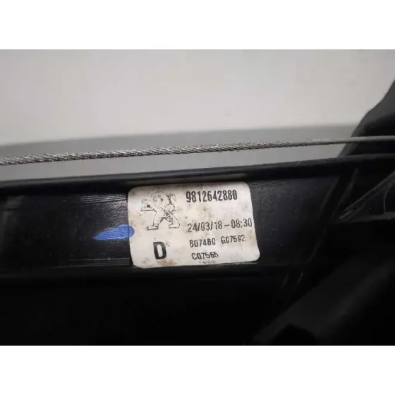 Elevalunas Trasero Derecho para Peugeot 5008