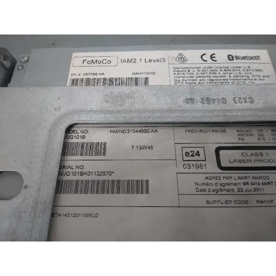 Sistema Audio / Radio Cd para Jaguar Xf
