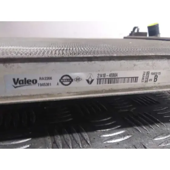 Radiador Agua para Nissan Qashqai (J11)