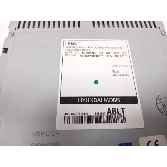 Sistema Audio / Radio Cd para Kia Cee'd