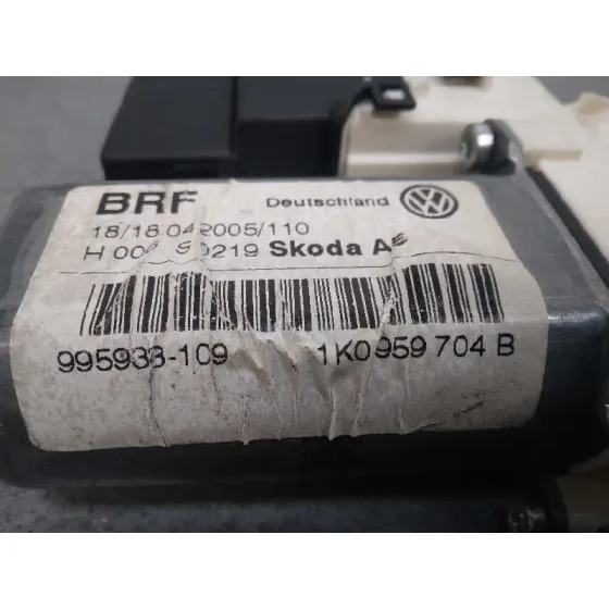 Motor Elevalunas Trasero Derecho para Skoda Octavia Berlina (1Z3)