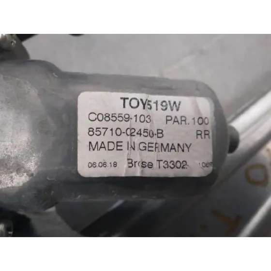 Elevalunas Trasero Izquierdo para Toyota Auris