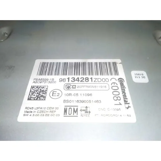 Sistema Audio / Radio Cd para Citroën C-Elysee