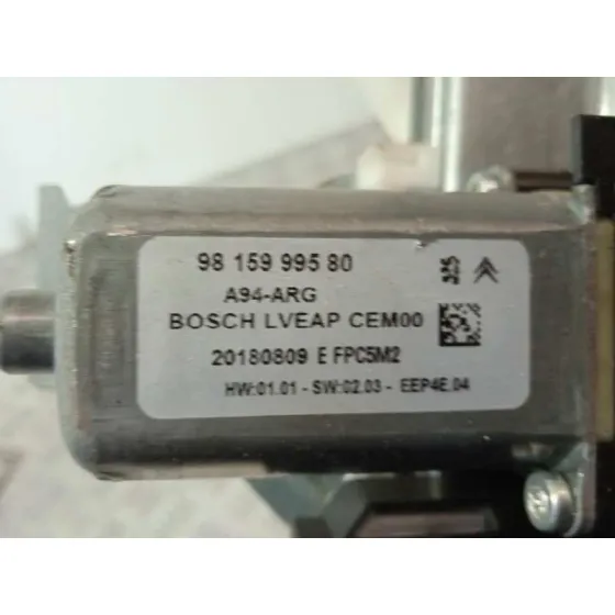 Elevalunas Trasero Izquierdo para Peugeot 2008 (--.2013->)