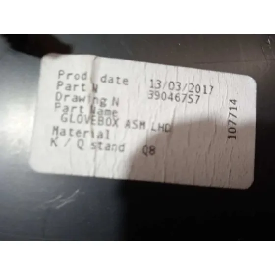 Guantera para Opel Astra K Lim. 5Türig