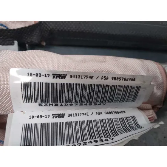 Airbag Cortina Delantero Izquierdo para Peugeot 308