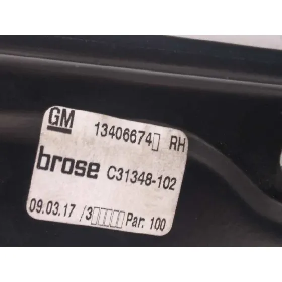 Elevalunas Delantero Derecho para Opel Astra K Lim. 5Türig