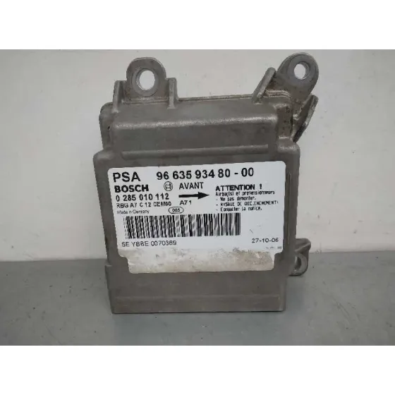 Centralita Airbag para Peugeot 207