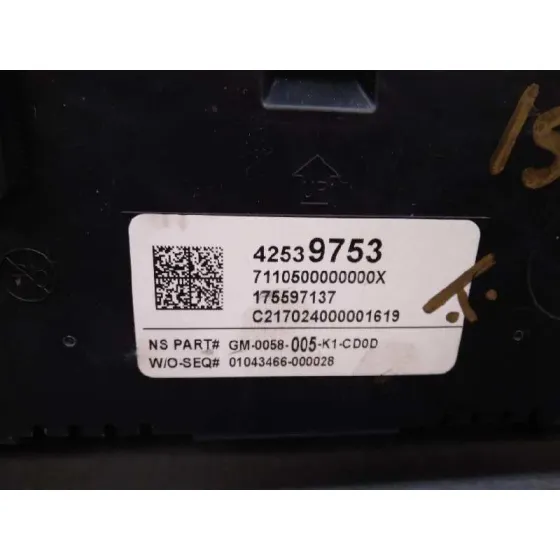 Cuadro Instrumentos para Opel Mokka X