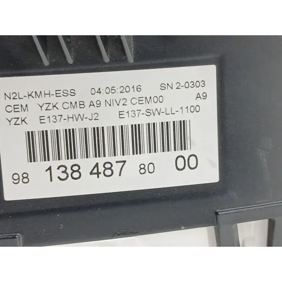 Cuadro Instrumentos para Peugeot 208