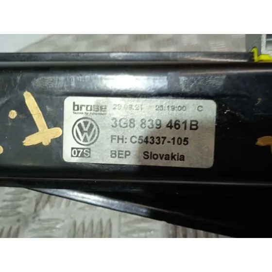 Elevalunas Trasero Izquierdo para Volkswagen Arteon (3H8)