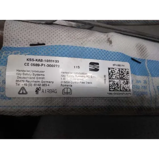 Airbag Cortina Delantero Izquierdo para Seat Leon St (5F8)