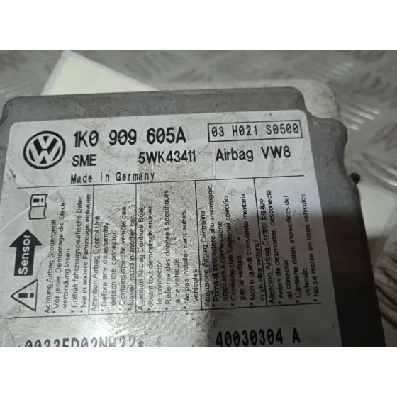 Centralita Airbag para Volkswagen Golf V Berlina (1K1)