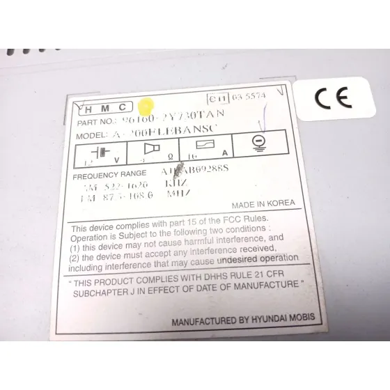 Sistema Audio / Radio Cd para Hyundai Ix35