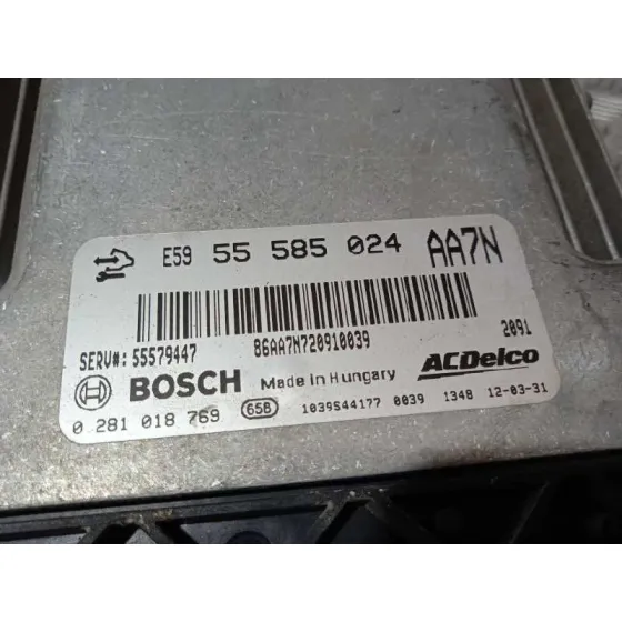 Centralita Motor Uce para Opel Zafira Tourer