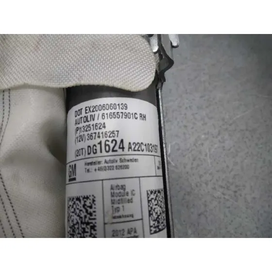 Airbag Cortina Delantero Derecho para Opel Zafira Tourer