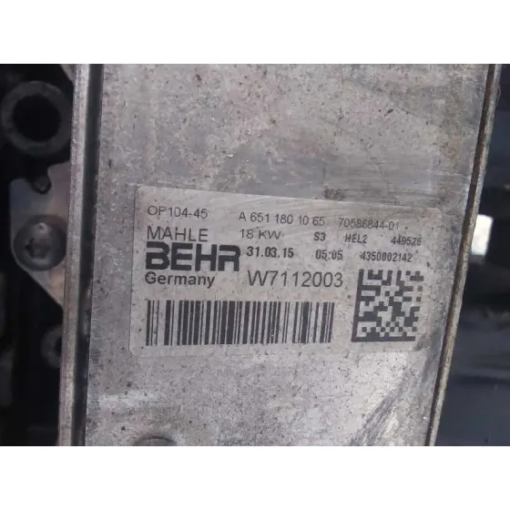 Enfriador Aceite Motor para Mercedes-Benz Clase Gla (W156)