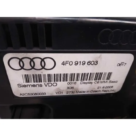 Pantalla Multifuncion para Audi A6 Berlina (4F2)