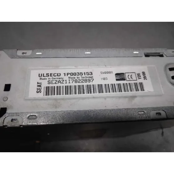 Sistema Audio / Radio Cd para Seat Leon (1P1)