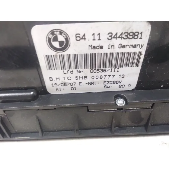 Mando Climatizador para Bmw X3 (E83)