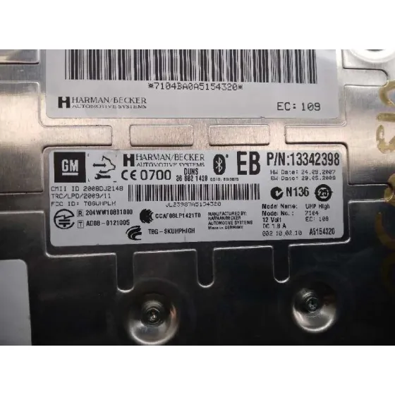 Modulo Electronico para Opel Insignia Berlina