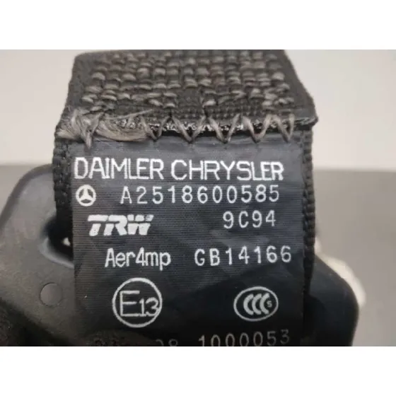 Cinturon Seguridad Trasero Izquierdo para Mercedes-Benz Clase R (W251)