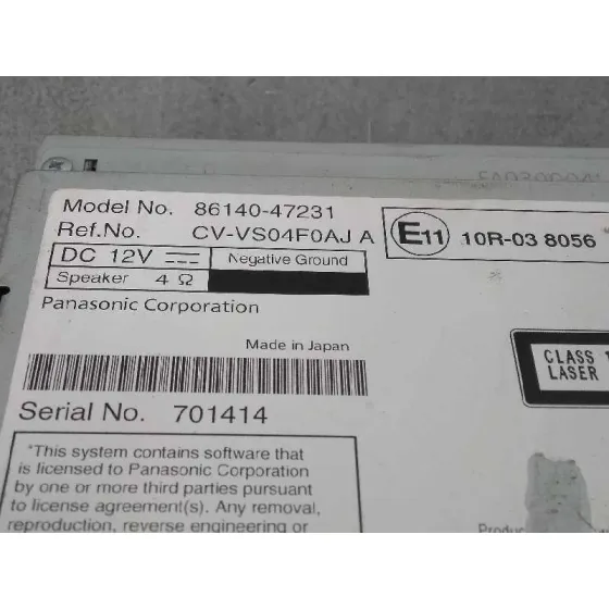 Sistema Navegacion Gps para Toyota Prius+