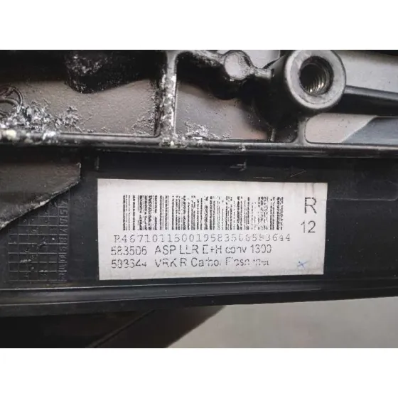 Retrovisor Derecho para Opel Astra J Lim.