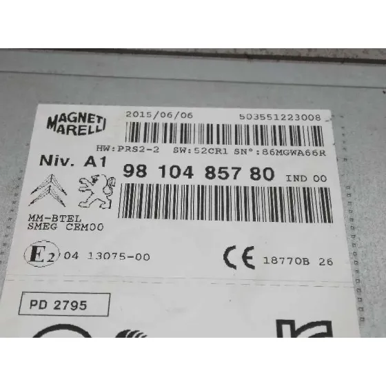 Sistema Navegacion Gps para Citroën C4 Picasso