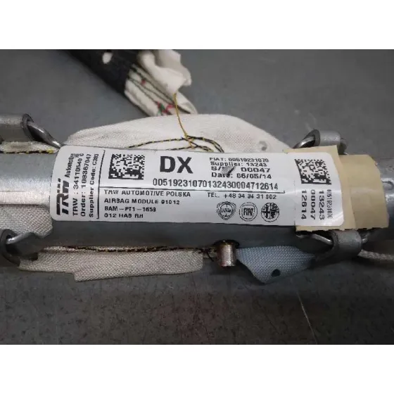 Airbag Cortina Delantero Derecho para Fiat Nuova 500 (150)